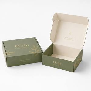 Scatole per Spedizioni Ecologiche Personalizzate con Rivestimento Interno, Scatole Regalo con Nastro di Carta, Scatole di Carta per Spedizioni Postali - Product Image 4