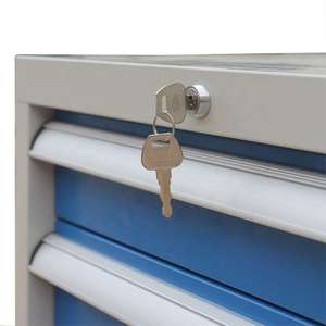 Neues Modell Moderner Metall-Werkzeugschrank Büroschreibtisch mit Multifunktionalem Stauraum für Werkstatt und Lager - Product Image 6