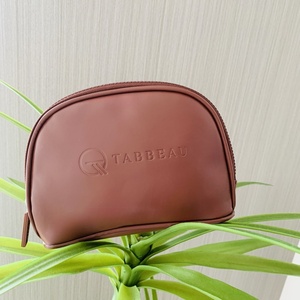 Sac cosmétique en cuir PU mode sacs de maquillage personnalisés sacs de rangement portables pour femmes hommes voyage en plein air plage - Product Image 1