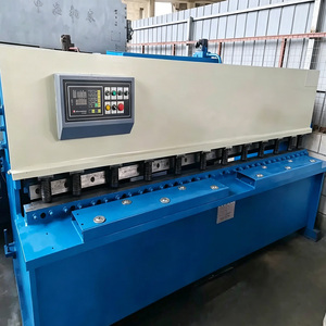 High Efficiency QC12Y Hydraulic Swing Beam Shearing Machine 6x4000mm Stainless Steel Iron Sheet Guillotine Shear Machine - Product Image 4