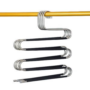 Perchas Metálicas Ahorradoras de Espacio en Forma de S de 5 Niveles, las Más Vendidas - Product Image 5