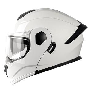 Nouveau casque de <span class=keywords><strong>moto</strong></span> ouvert certifié DOT Uncover-800 - Coque légère en ABS avec fermeture rapide, 2 visières et doublure en coton - Product Image 3