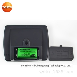 Medidor de Temperatura y Humedad Testo 608-H1 con Alarma LED, Retención de Datos, IP55, Mini Termómetro de Pared - Product Image 3