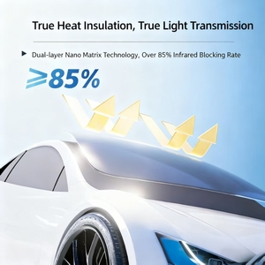 Llumar AIR80 AIR35 Film de teinte de fenêtre de voiture Pet vision claire Anti-éblouissement réfléchissant la <span class=keywords><strong>chaleur</strong></span> <span class=keywords><strong>isoler</strong></span> mesure 1.52*30M haute protection solaire - Product Image 4