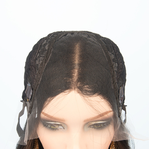 Perruque juive haut de gamme en cheveux européens avec dessus en dentelle, couleur marron avec mèches caramel, perruque frontale en dentelle avec doublure en soie pour femmes souffrant de perte de cheveux - Product Image 1