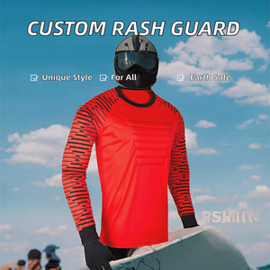 Vêtements de sport pour hommes, rashguard de compression sur mesure, design par sublimation, haute performance, manches longues, rashguards MMA - Product Image 2