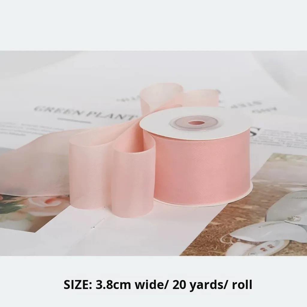 Rose pêche clair * 20 yards
