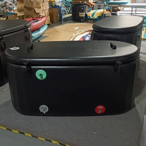 Bañera de Hielo Inflable 165x74x75cm, Plegable, de PVC, para Recuperación Deportiva y Baño - Product Image 3