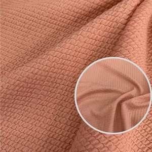 Nhà máy bán Chất lượng cao 60S Siro NR rayon68 % nylon28 % spandex4 % <span class=keywords><strong>Jacquard</strong></span> vải 240gsm căng cho nam giới và phụ nữ thời trang 9004 - Product Image 5