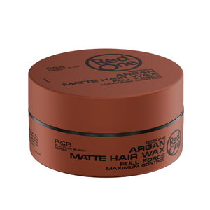Cire coiffante mate Redone à l'huile d'argan 150ml – Fixation forte, aspect naturel, à base d'eau, sans résidu, protection vitamine E - Product Image 1