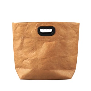 Bolsas de Compras Reutilizables de Papel Kraft Ecológicas con Logotipo Personalizado, con Asas, para Tiendas Minoristas - Product Image 4