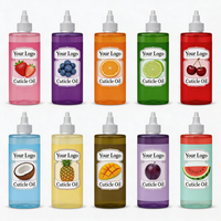 Huile à cuticules parfumée en vrac pour marque privée, flacon de 4 oz avec embout de précision, huile à cuticules pour salon de manucure