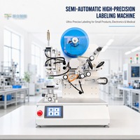 Etiquetadora Eléctrica Semiautomática de Alta Precisión con Precisión de 0.2 mm para Componentes Electrónicos y Tarjetas SD