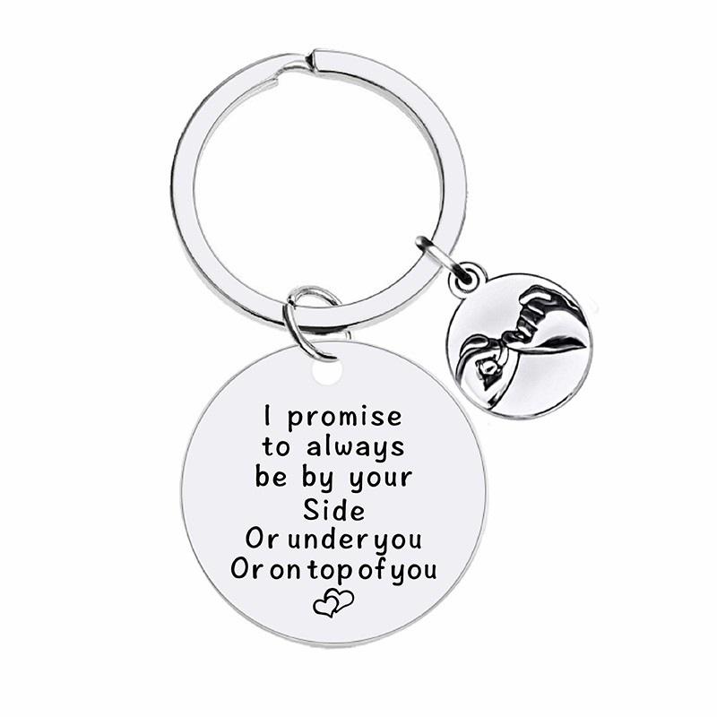 Personalized Stainless Steel Keychain for Family Gifts OEM