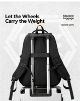Sac à dos unisexe de haute qualité 2026, imperméable, grande capacité pour les voyages, l'école, les affaires et les sports de plein air