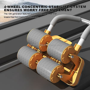 <span class=keywords><strong>Drenaggio</strong></span> linfatico <span class=keywords><strong>addominale</strong></span> senza fili rullo ruota Ab Fitness a casa per palestra attrezzature per esercizi cursori per il muscolo Trainer - Product Image 5