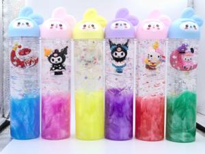 ชุดของเล่นสไลม์ใสคริสตัลขายส่ง 6 สี กระต่ายน่ารัก ขวดใหญ่ ของเล่นดินเหนียวไม่เหนียวเหนอะหนะ ขายตรงจากโรงงาน พร้อมตุ๊กตาการ์ตูน - Product Image 1