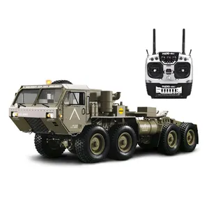 빛과 소리를 가진 군 육군 트럭 장난감 HG-P802 직업적인 Acousto 눈 8CH 버전 군 트럭
