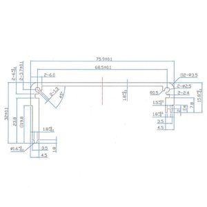 EBM <b>Metal</b> Hifi Audio Amplifier Electric Enclosure Customized Anodized Aluminum Extrusion Split IP55 Control <b>Box</b> Housing - Product Image 5
