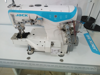 Nouvelle marque Machine Jack K4-D économie d'énergie cylindre-lit Interlock Machine machine à coudre industrielle