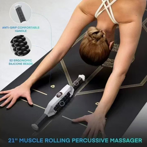 Alat Pijat Rol Tangan untuk Drainase Limfatik, Rol Bola Dalam untuk Pijat Getaran Mikro Tubuh, Terapi Pemulihan Otot - Product Image 2