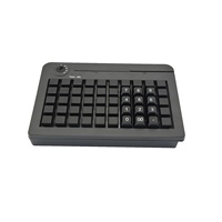 50 clés 4 Segments Électronique Serrures à Clé USB Mécanique Programmable POS Clavier Avec MSR Lecteur KB50M