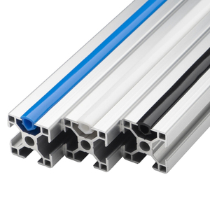 Hồ Sơ đùn nhôm công nghiệp nhẹ 4040 t-slot Bạc và đen <span class=keywords><strong>anodized</strong></span> cung cấp dịch vụ xử lý bổ sung - Product Image 5