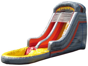 Tobogán de agua inflable pequeño para niños, piscina desmontable de PVC, comercial, 2021 - Product Image 2