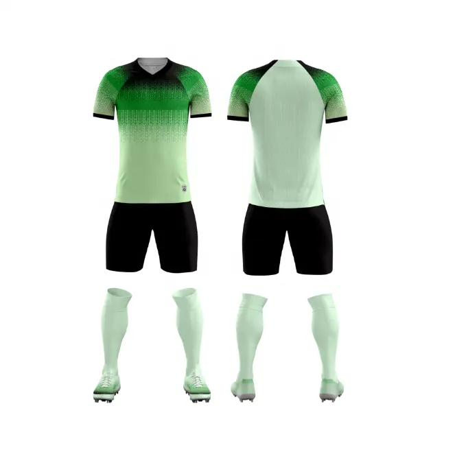 Kit de football thaïlandais de qualité bon marché avec uniformes de football fabricant personnalisables inde