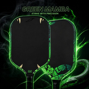 <span class=keywords><strong>ไม้</strong></span><span class=keywords><strong>พาย</strong></span>พิคเคิลบอลรุ่นใหม่ T800 Green Mamba ผิวยาง หนา 16 มม. โฟม EPP EVA รอบขอบกว้าง จุดตีที่ดี น้ำหนักเบา พกพาสะดวก - Product Image 2