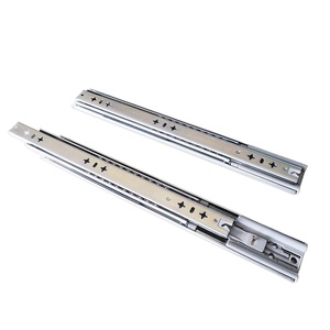 5353 72 16 inç derin çekme raf metal slayt dışarı ağır kiler kilitleme çekmece kızakları - Product Image 1