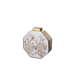 <span class=keywords><strong>Vase</strong></span> de table en argent Art Déco 'Happy Eyebrows' de Oriental Paris Grisaille, nouvelle collection, ornements d'ouverture, mode <span class=keywords><strong>automne</strong></span> - Product Image 1