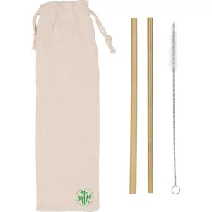 <b>Bamboo</b> <b>Straws</b> Set L19031 Ecological Gadgets - Product Image 1
