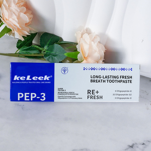 <span class=keywords><strong>Pasta</strong></span> Dental KeLeek PEP-3 Saludable con Melittina, Limpieza Profunda, Portátil, <span class=keywords><strong>Aliento</strong></span> Fresco Duradero, Cuidado Bucal Natural, Tubo <span class=keywords><strong>de</strong></span> 100g - Product Image 5