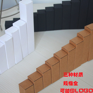 กล่องกระดาษคราฟท์สีขาวทรงสี่เหลี่ยมผืนผ้า ขนาด 30x30x110 มม. สำหรับบรรจุภัณฑ์ผลิตภัณฑ์อิเล็กทรอนิกส์ ผลิตที่เซินเจิ้น กระดาษแข็ง 350 กรัม หมายเลขสินค้า 0006 - Product Image 5