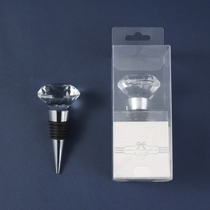 Diamond <b>Wine</b> <b>Stopper</b> Crystal Metal Seal For Bottle Preservation Gift - Product Image 3