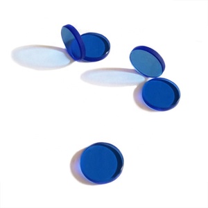 <span class=keywords><strong>Verre</strong></span> filtrant optique bleu cobalt sur mesure Yangxin, transmittance de 90 % pour <span class=keywords><strong>verre</strong></span> de vue incendie QB28 QB3 - Product Image 4