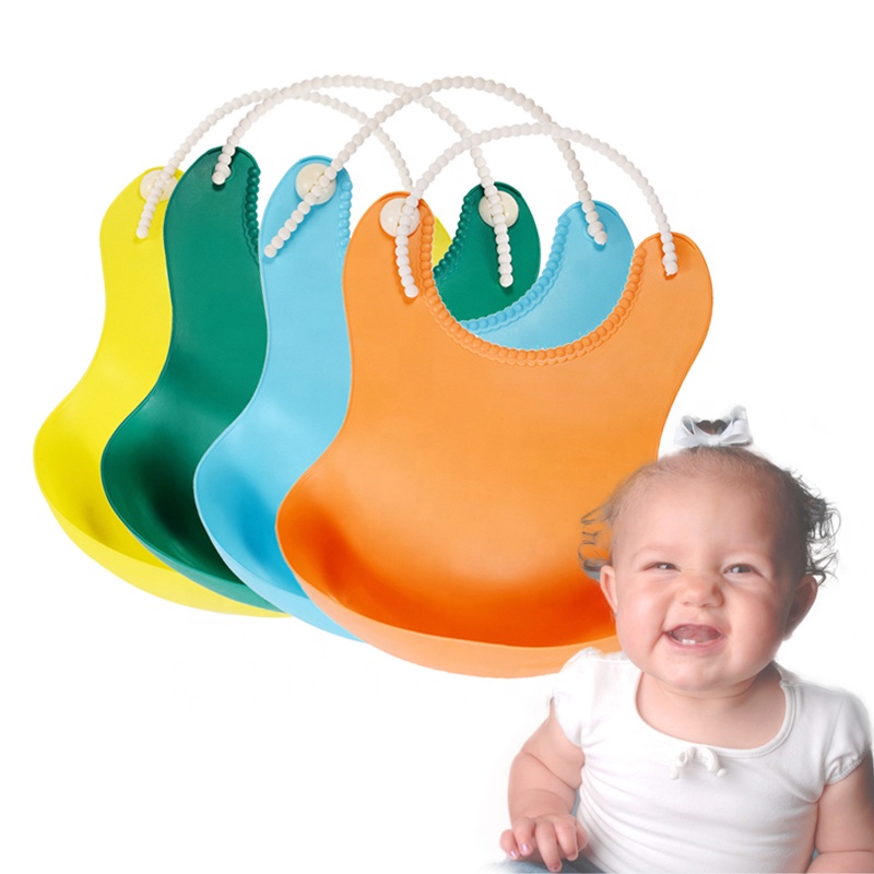 Дешевый детский нагрудник из ТПЭ, детский нагрудник, водонепроницаемые регулируемые нагрудники для детей