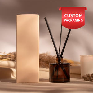 Caja de regalo de papel rígido de embalaje difusor personalizado ecológico con opciones de marca elegante - Product Image 1