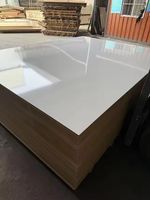 MDF Directo de Fábrica, Película PET de Alto Brillo, Diversos Colores, MDF Mate Liso, Tablero de Fibra de Alta Densidad con Sensación de Piel, Melamina E1