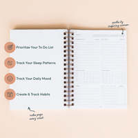 2024 A5 B5 cuir fil-O reliure luxe lin cahier planificateur Journal affaires cuir journal lin journaux personnalisé