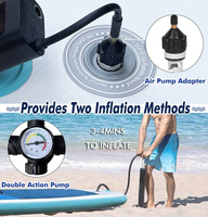 GSD Personnalisé Luxe Extérieur Gonflable Stand Up Paddle Surf Board avec Premium SUP Accessoires Hand Pump Surfboard