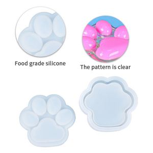 2024 Promotion Paw Shape Epoxy Molds Blank Cat Claw Silicone Mould for Business - Product Image 6