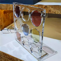 Présentoir de lentilles optiques vitrine vitrine acrylique Transparent équipement de présentoir de lentilles de lunettes de haute qualité