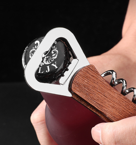 Ouvre-bouteille de bière de vin multifonctionnel de forme plate de haute qualité Usine en gros <span class=keywords><strong>Tire</strong></span>-<span class=keywords><strong>bouchon</strong></span> personnalisé Qualité garantie - Product Image 3