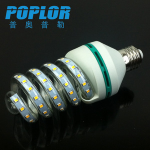 หลอดไฟ LED แบบเกลียว Poplor 5-40W E27 B22 220V ความสว่างสูง ประหยัดพลังงาน ตัวหลอดทำจากพลาสติก - Product Image 2
