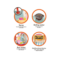 Jeu de simulation de rôle pour enfants, jouets multifonctions, de table à manger, de cuisine, nouvelle collection