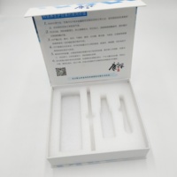 Boîte cadeau écologique personnalisée avec couvercle rabattable, insert en éponge, emballage rigide de luxe pour services à thé, vente en gros, logo personnalisé