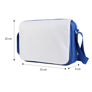 Bolso Bandolera de Poliéster Ligero y Moderno con Logotipo Personalizado para Hombre, Bolso Mensajero Impermeable y Portátil para Uso en Exteriores - Product Image 6