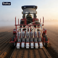 Sembradora Neumática Multihilera de Alta Precisión con Succión de Aire, Máquina Automática para Semillas Pequeñas de Rúcula, Zanahoria y Cebolla en Campos de Cultivo